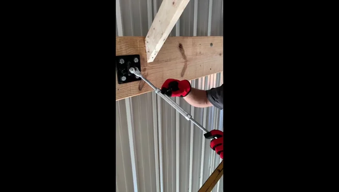 Ensure all slack is removed from the cable before clamping to allow for adjustments with the turnbuckle.