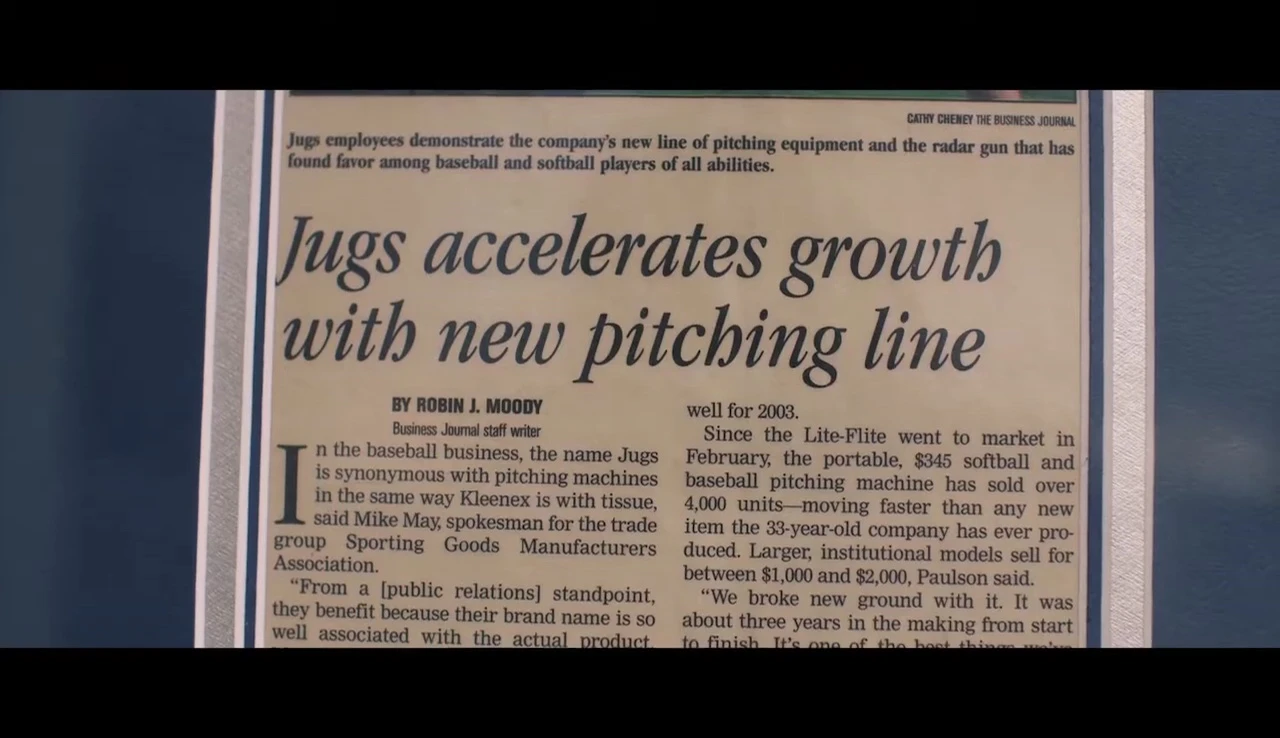 Butch Paulson, president of JUGS Sports, discusses the company's history.